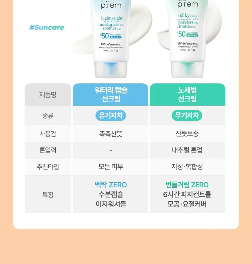 [결광톤업 무기자차/단독기획] 메이크프렘 글로우 베이지 톤업 선크림 40ml+40ml 상세페이지 30